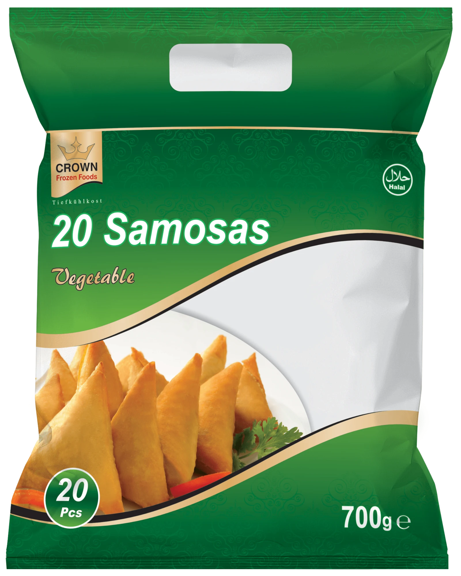 Crown 20 Vegetable Samosas 700g