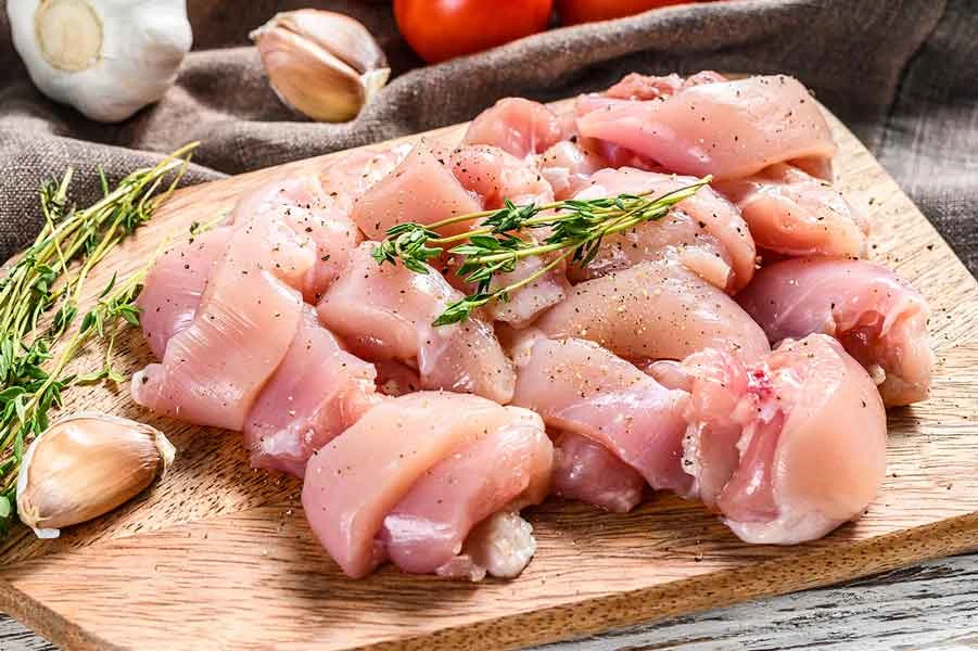 Halal Chicken Breast Cubes (Large for Tikka Boti)