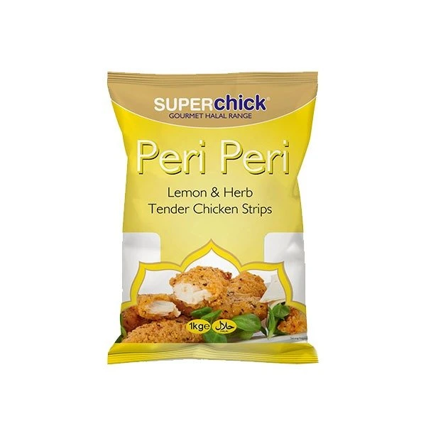Superchick Peri Peri Lemon & Herb Chicken Tender Strips (1kg)