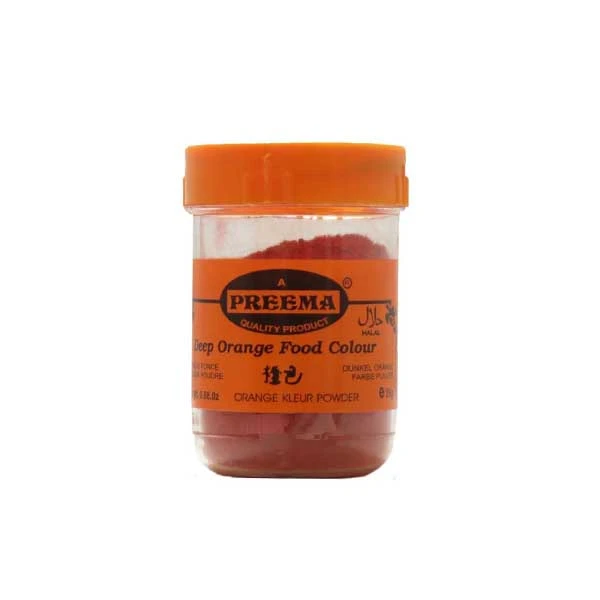 Preema Orange Food Colour Powder