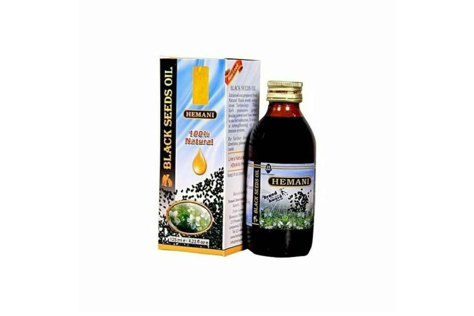 Hemani Black Seed Oil 125ml 100% Natural