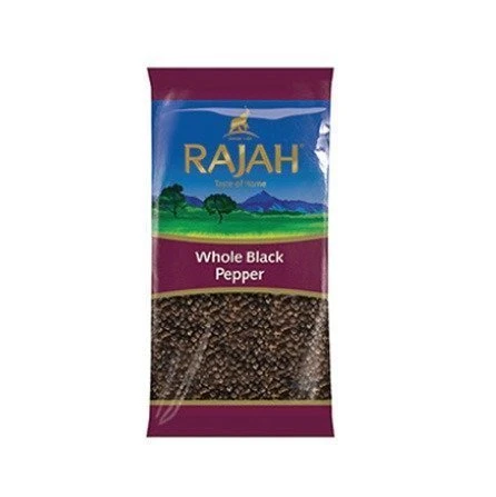 Rajah Whole Black Pepper 100g