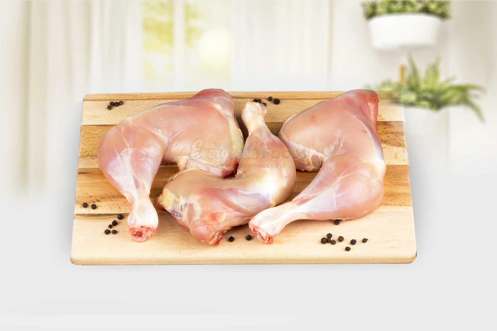 Halal Chicken Legs-Skin Off