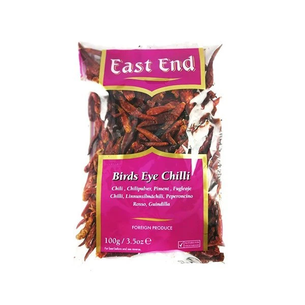 East End Birds Eye Chilli 100g